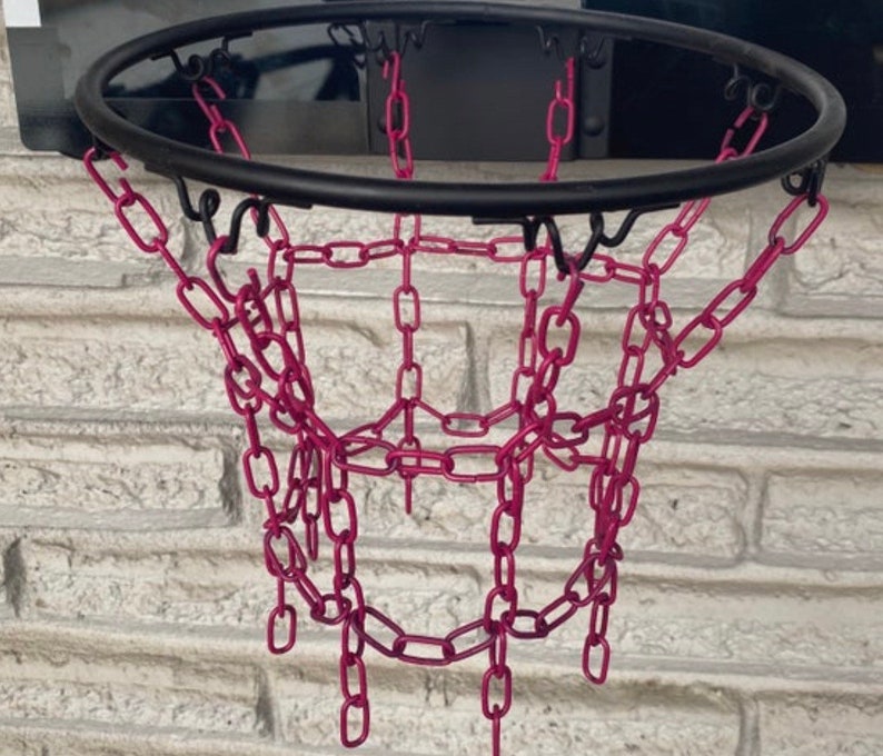 Basketball Chain Net mini Hoop Etsy UK