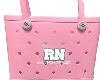 Custom Bogg Bag Bit - RN LPN MA - Any Title!  Nurse Bogg Bit - Charm