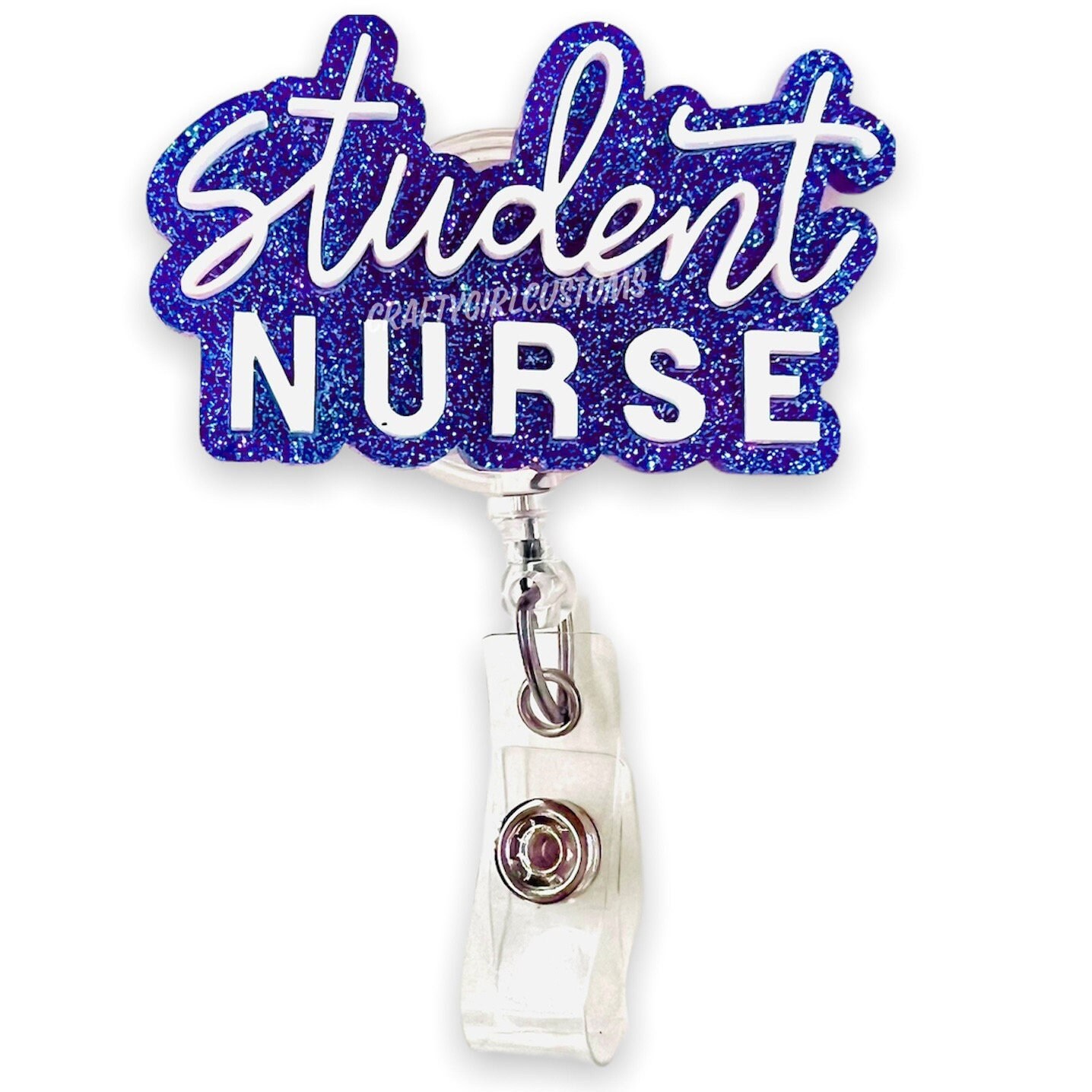 Student Nurse Badge Reel 15 Color Options Retractable - Etsy