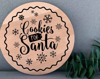 Cookies For Santa Digital PNG File