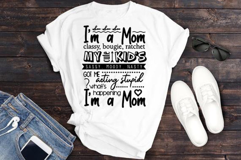 I M A Mom Classy Bougie Ratchet Png Digital Png File Etsy