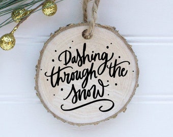 Dashing Through The Snow Digital PNG File