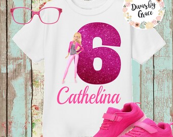 barbie birthday t shirt