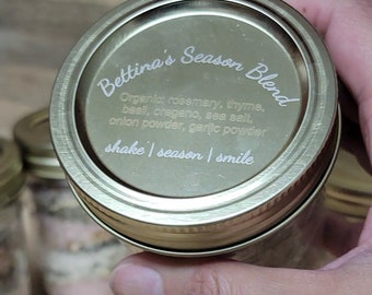 Bettina's Season Blend, Organic Seasoning, Made with Love & Care, Nourish Yourself, Food is Healing, Cooking Essentials, Love Sprinkles