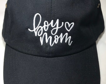boy mom baseball hat
