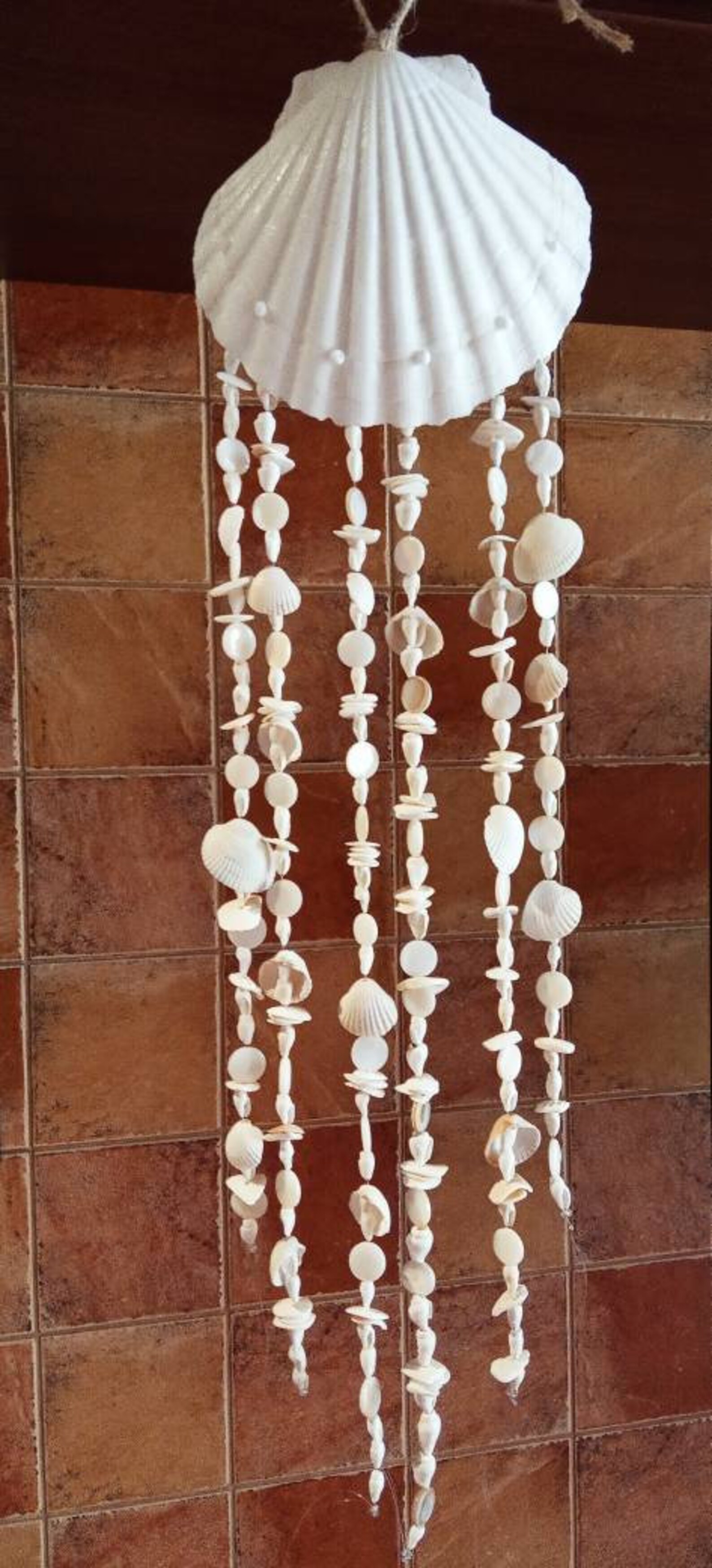 Beaded Curtain Door Curtain Seashell Curtain Mother of Etsy