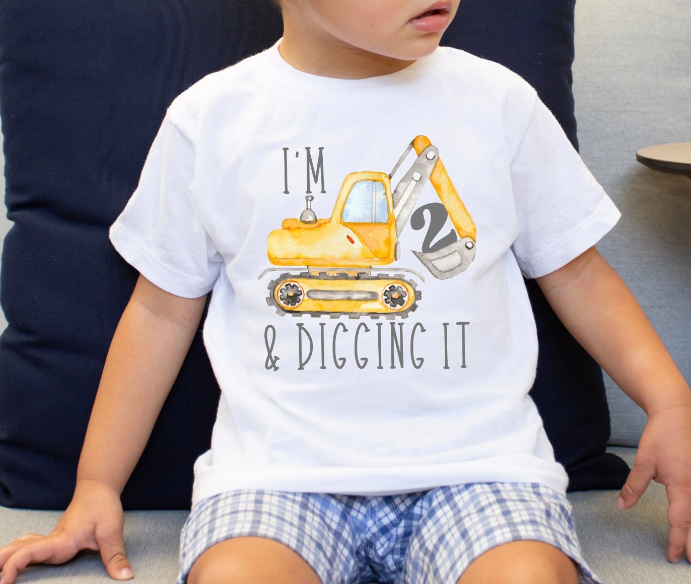 I'm Two and Digging It T-shirt, I'm Two and Digging It Shirt