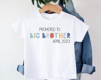 Big Brother T-Shirt, Big Brother Tee, Promoted To Big Brother, Pregnancy announcement, I'm Going To Be A Big Brother