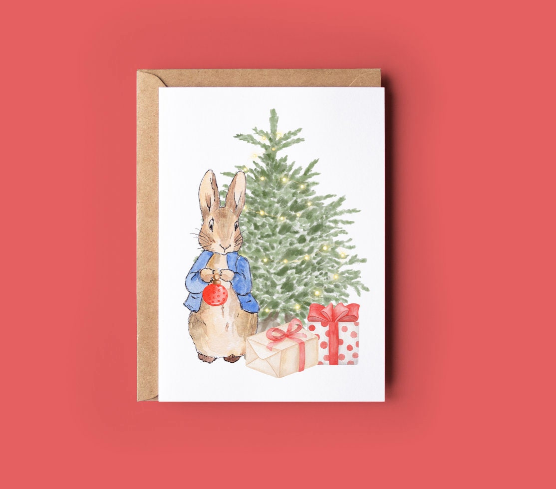 Peter Rabbit Christmas Png, Peter Rabbit, Christmas Png, Heat Press ...