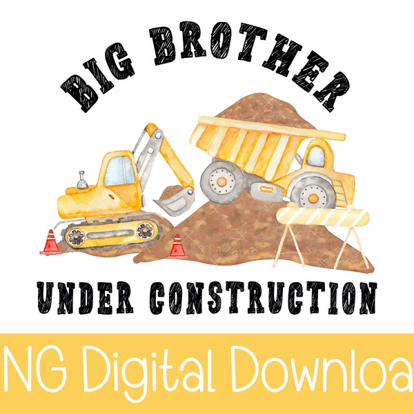 Big brother under construction png, Big Brother PNG Digital Download, Digital Download, Sublimation Designs Downloads, Sublimation Design