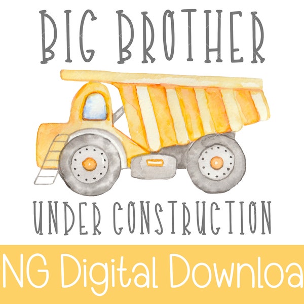 Big brother under construction png, Big Brother PNG Digital Download, Digital Download, Sublimation Designs Downloads, Sublimation Design