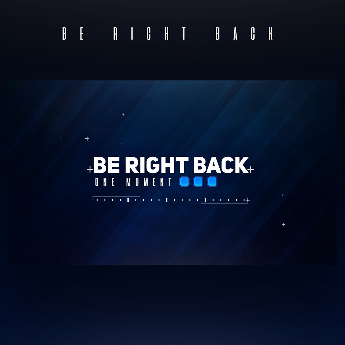 Animated Blue Ice Stream Package - Etsy