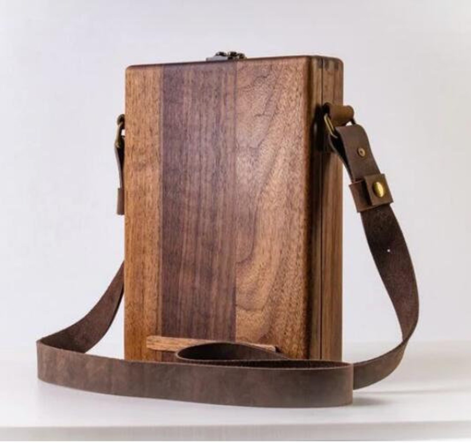 Briefcase Made of Wood for Writers and Readers / the Perfect Etsy