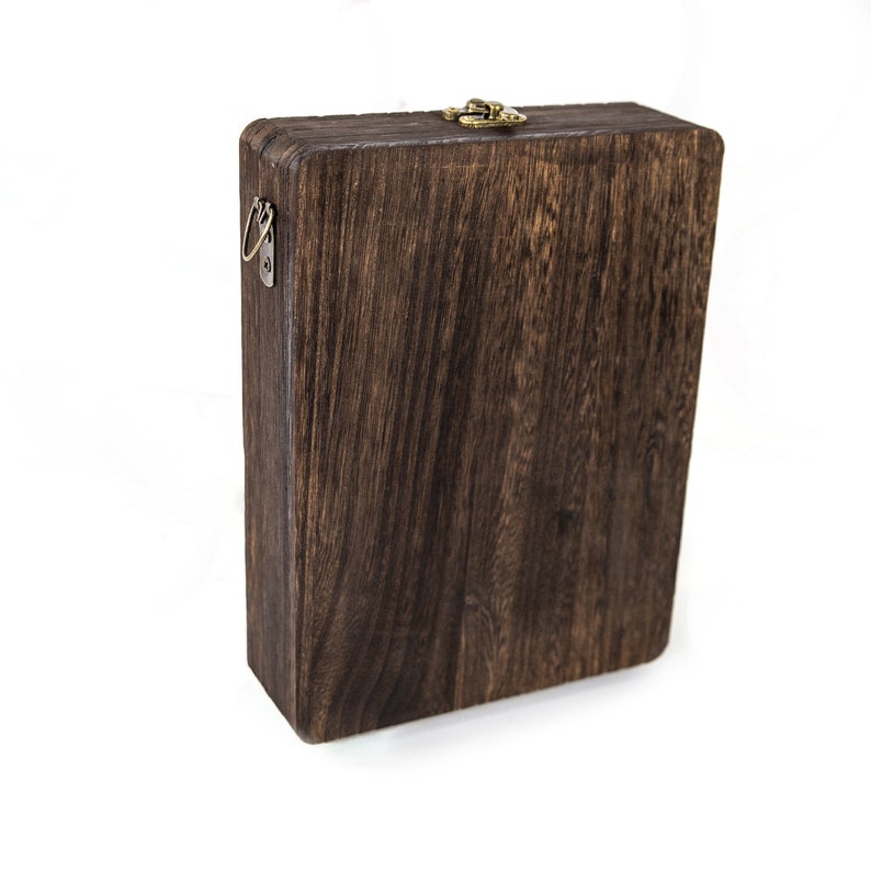 Briefcase Made of Wood for Writers and Readers / the Perfect Etsy