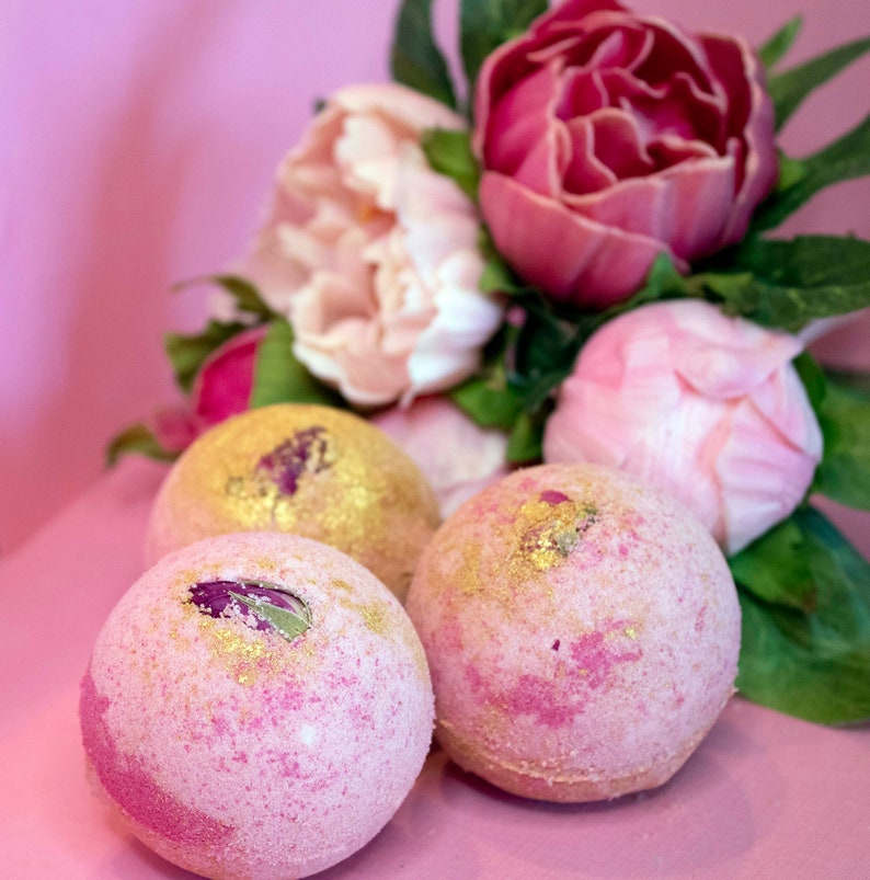 Pink Mimosa Bath Bombs Etsy