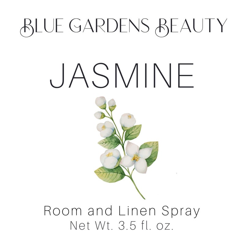 Room and Linen Sprays: 3.5 oz Home Fragrances Jasmine