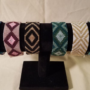 Beaded Bracelets, Loom 1