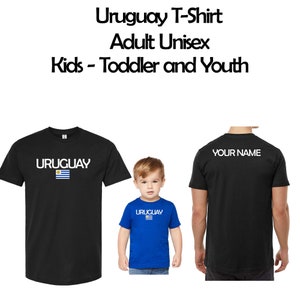 Uruguay T-Shirt - Individueller Name