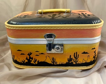 The “Desert Sunset”  Train Case