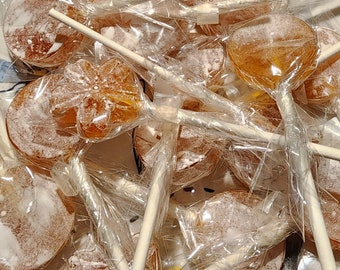 Homemade Honey Lollipops