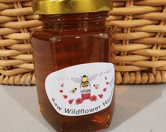 Pure, 100% RAW Wildflower Honey SUMMER/FALL