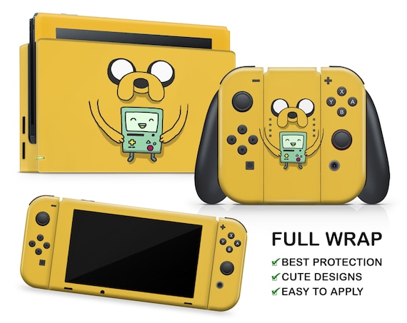 Adventure Time Jake the Dog Nintendo Switch 2 Vinyl Skin Orange