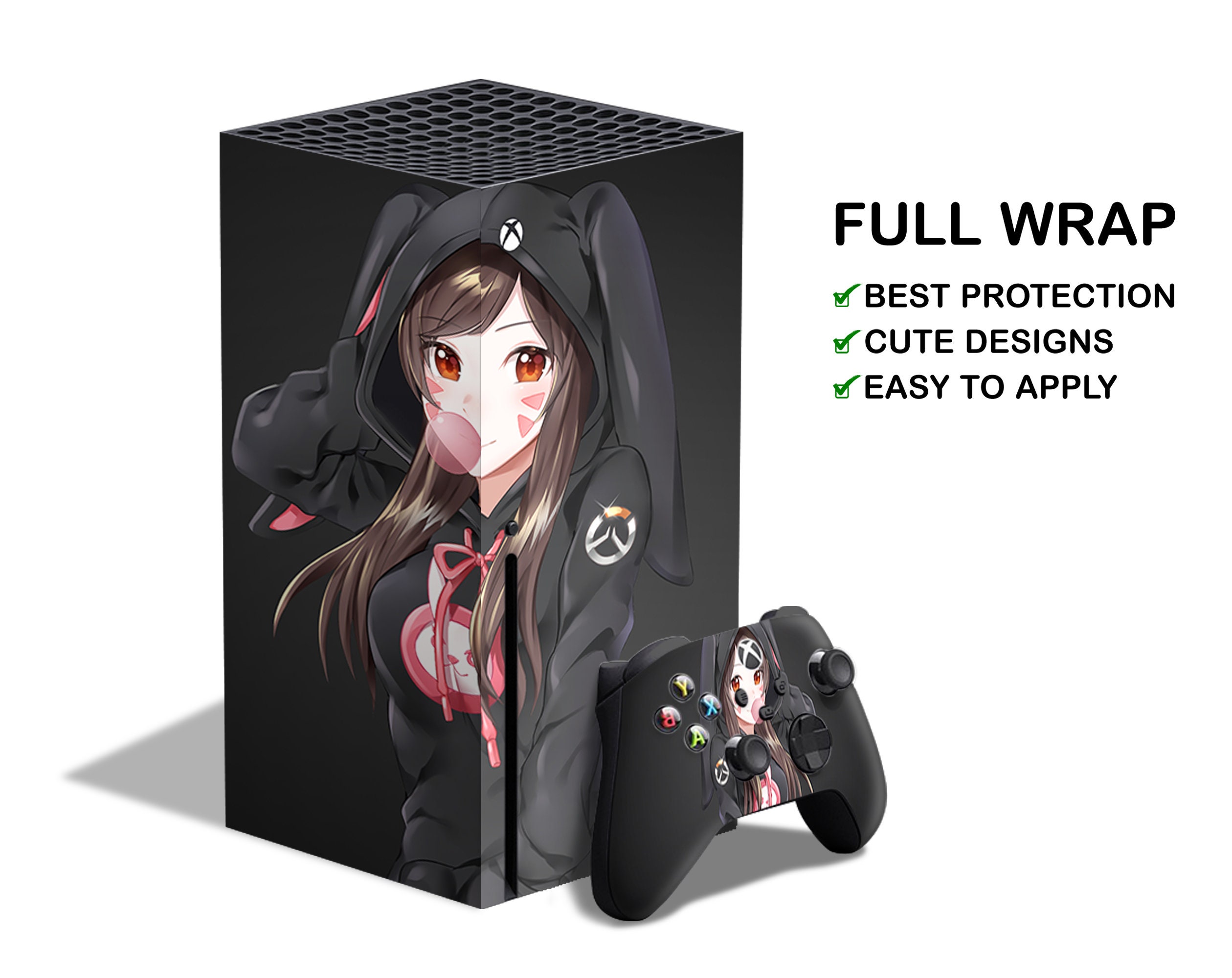 Với chiếc decal Xbox Series X S cô gái anime dễ thương, máy chơi game của bạn sẽ trở nên hấp dẫn và lôi cuốn hơn bao giờ hết. Hình ảnh anime được thiết kế tinh tế và cuốn hút sẽ làm cho bạn cảm thấy thật sự ấn tượng khi sử dụng Xbox One X của mình. Hãy khám phá ngay bộ sưu tập decal đầy màu sắc và sáng tạo để tạo ra một chiếc máy chơi game độc đáo của riêng bạn.