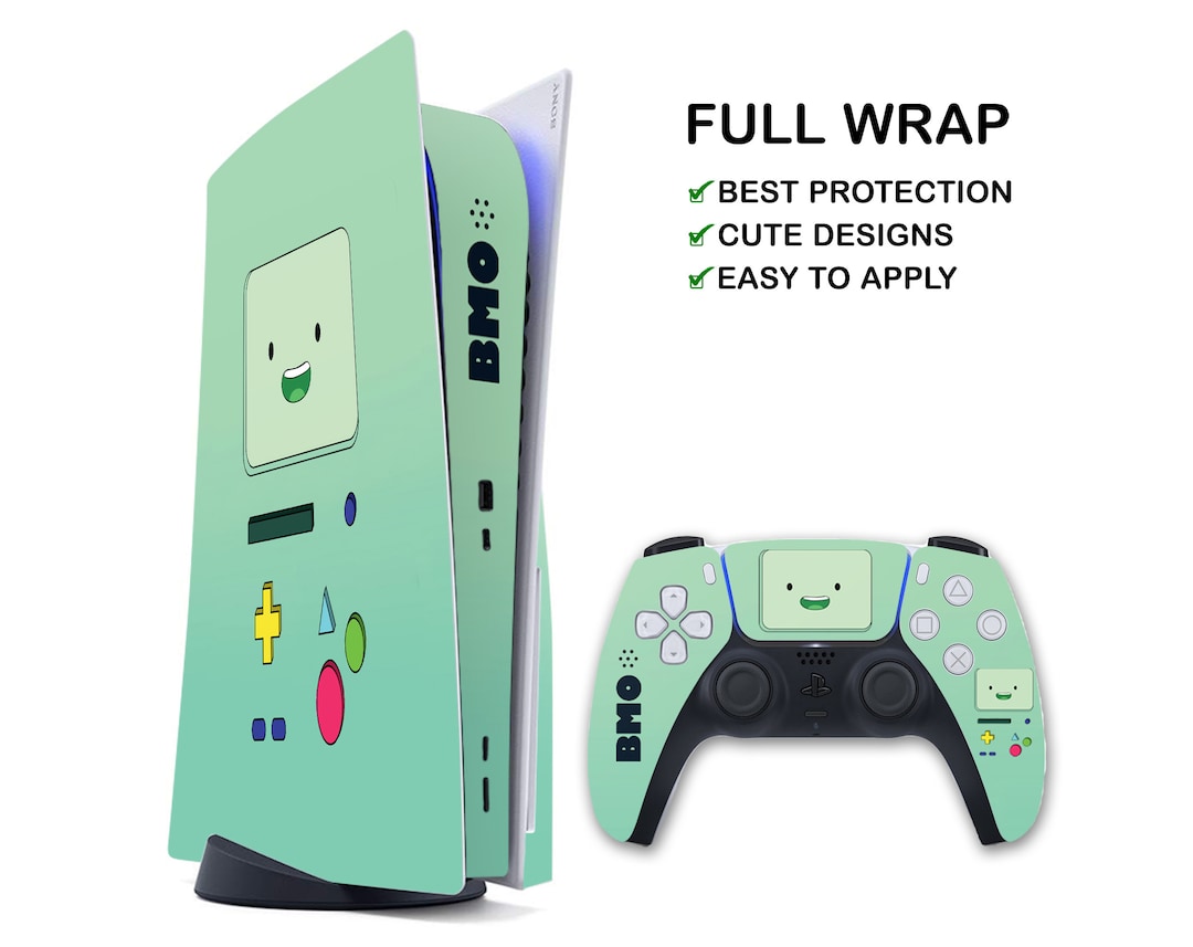 Adventure Time Beemo BMO Xbox One X Skin Xbox One S Beemo BMO Pattern Skin Xbox  360 Xbox Series S Xbox Series X Vinyl Skin Console Decal 