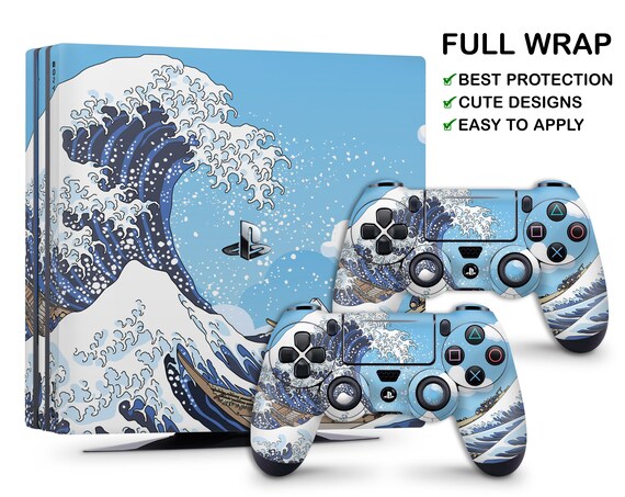 thumbnail image 2 of Clear PVC Skin Sticker For Sony PS4 Console & 2 Controllers – Transparent Protective Decal 2 of 5
