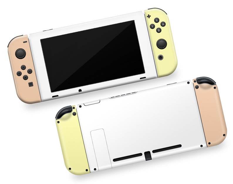 Solid Pastel Colors Nintendo Switch Skin Custom Multicolor Etsy