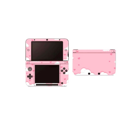 Sweet Pink Cloud Pattern Nintendo 3DS XL Vinyl Skin Liquid