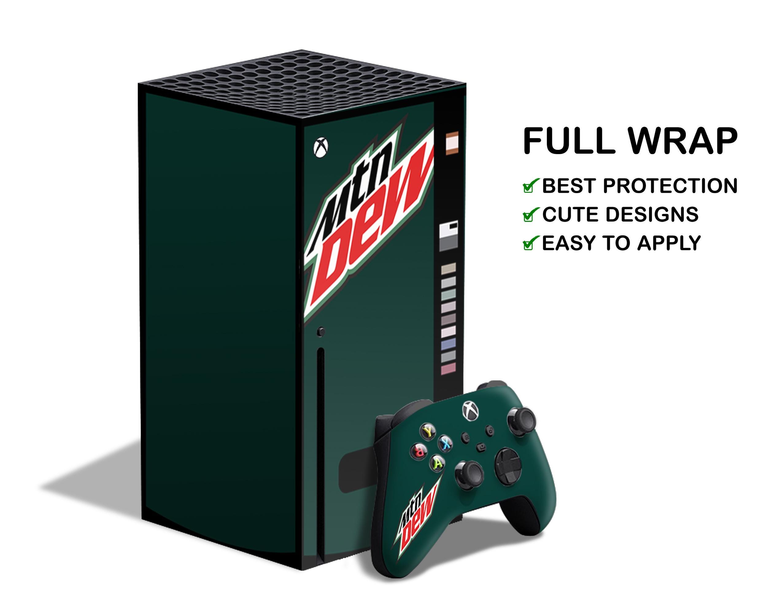 Drinks Vending Machine Xbox One X Skin Xbox One S Green