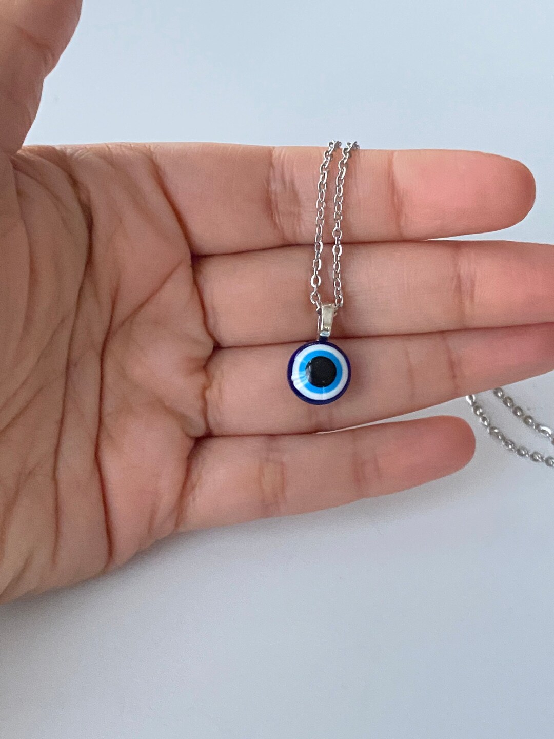 Evil Eye Necklace, Turkish Greek Evil Eye, Protection Jewellery, Nazar