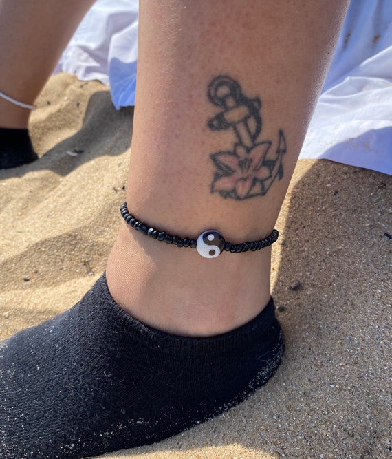Yin yang anklet deals