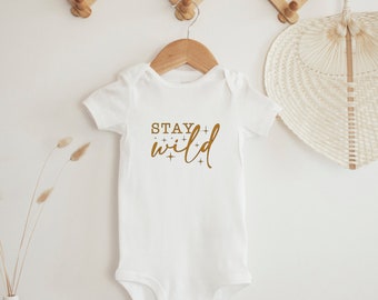 Boho Stay Wild Onesie/Baby Clothes/Baby Shower Gift