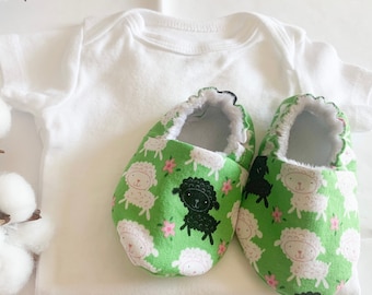 Lamb Elastic Shoe/Baby Shoes/Crib Shoes