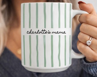 Neue Mom Tasse, individuelle Namenstasse, Muttertagsgeschenk, zukünftige Mom Geschenk, neues Elterngeschenk, neues Babygeschenk für Mom, Schwangerschaftansage