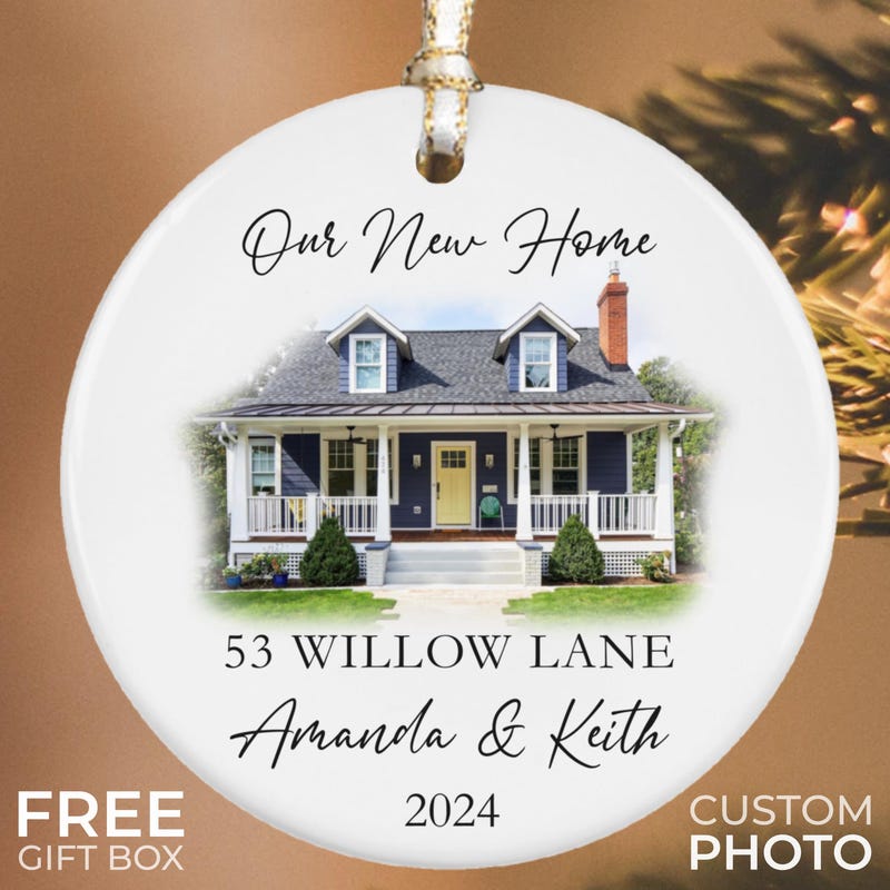 Custom House Ornament - Etsy