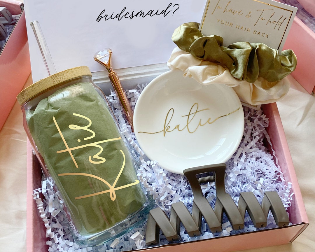Bridesmaid Proposal Box, Personalized Will You Be My Bridesmaid Gift ...