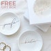 see more listings in the RING DISHES section