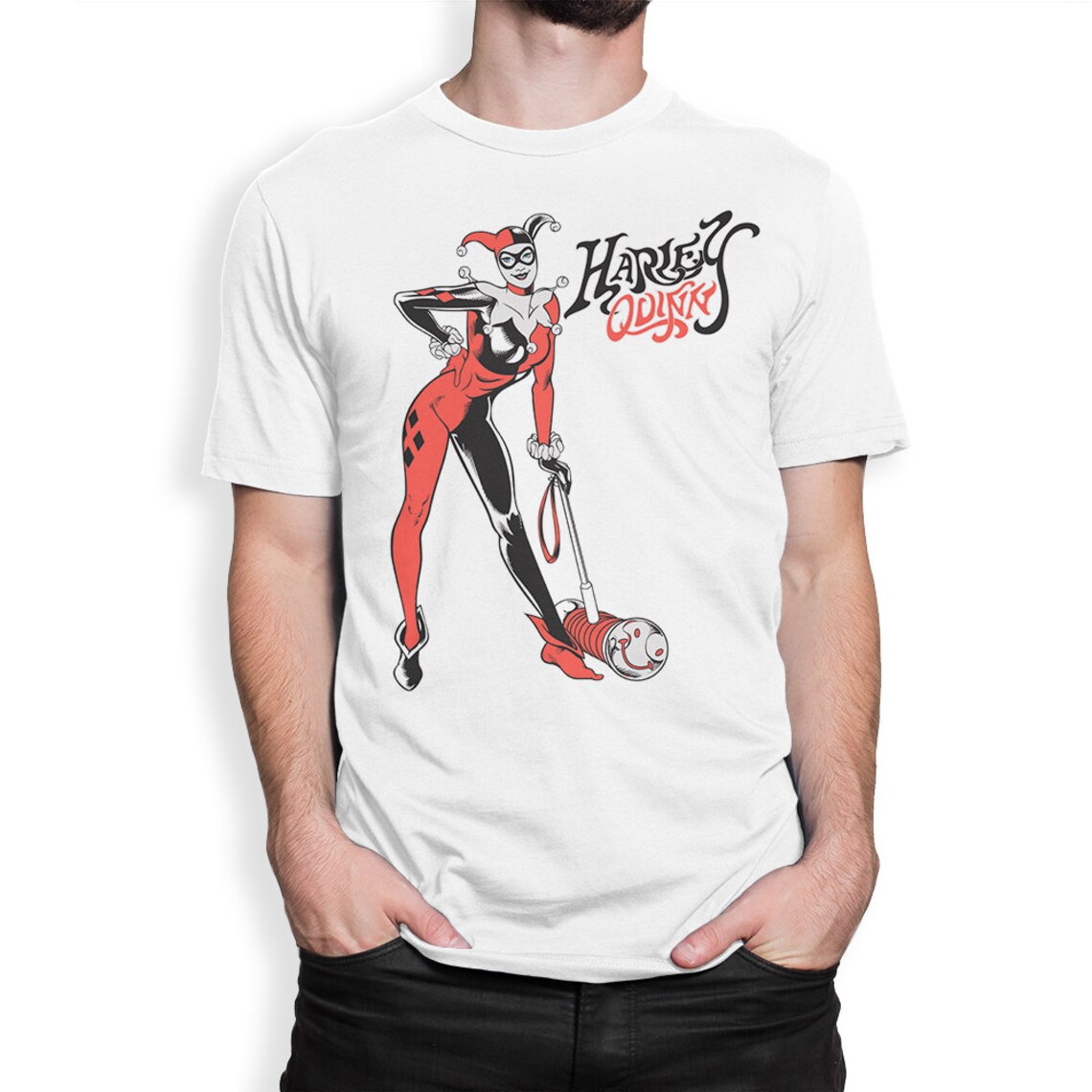 Harley Quinn TShirt 100 Cotton Tee Men's and Etsy