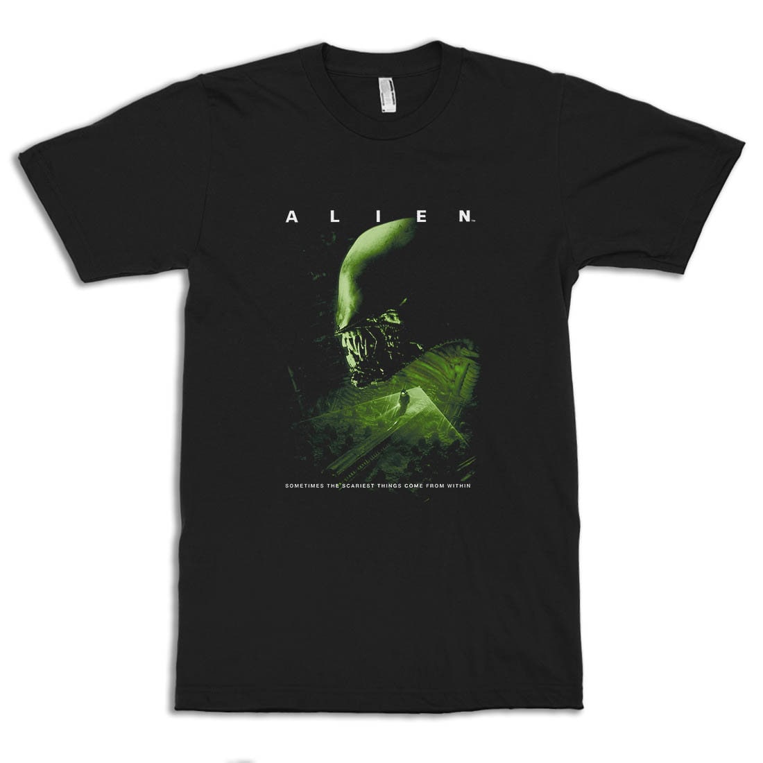 Alien Movie Poster TShirt 100 Cotton Tee Men's and Etsy