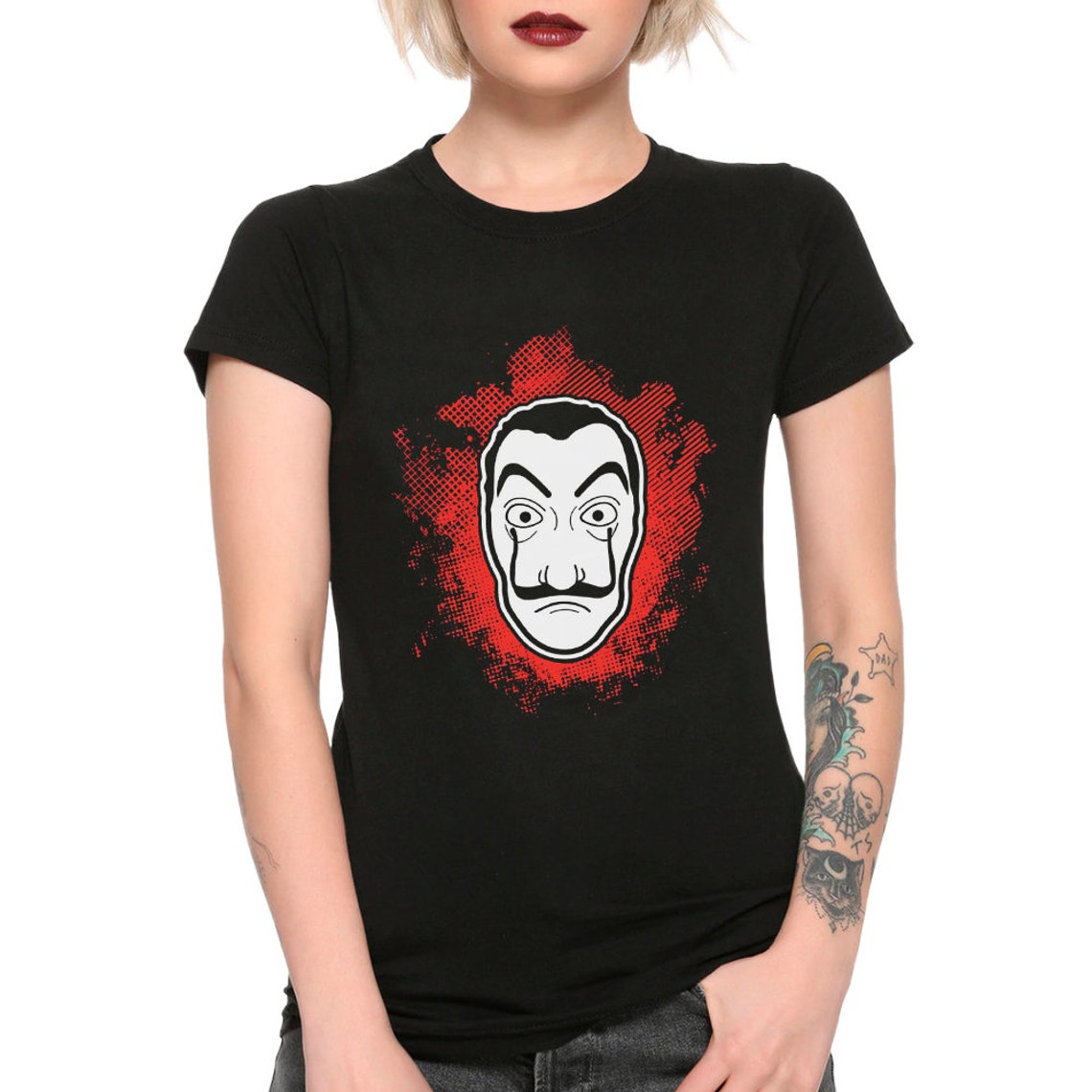 Money Heist Series TShirt 100 Cotton Tee Men's Etsy