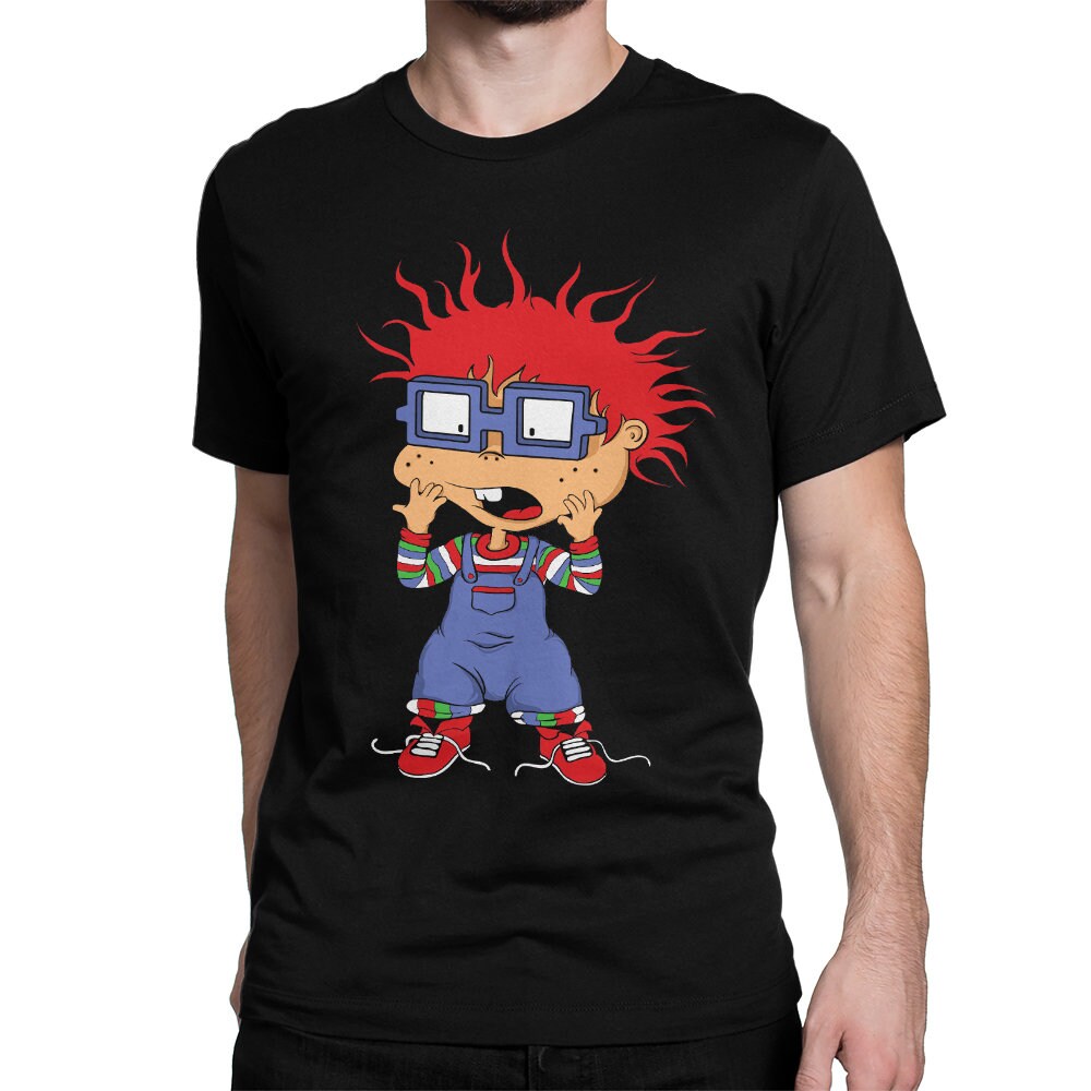 Chuckie Finster Rugrats T-Shirt 100% Cotton Tee Men's | Etsy