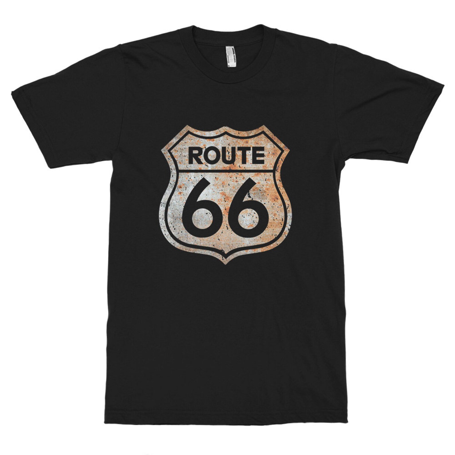 Route 66 Vintage Sign Tshirt 100 Cotton Tee Men's and Etsy