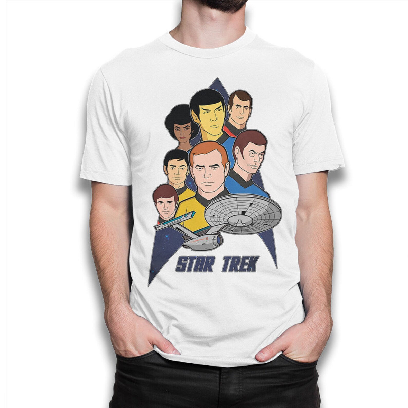 Star Trek The Animated Series TShirt 100 Cotton Tee Etsy