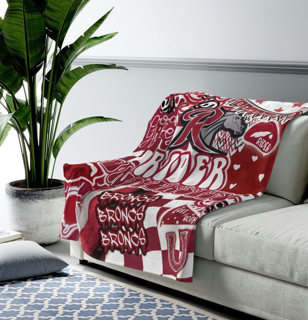 CUSTOM Throw Blanket RUSH SHIPPING Etsy