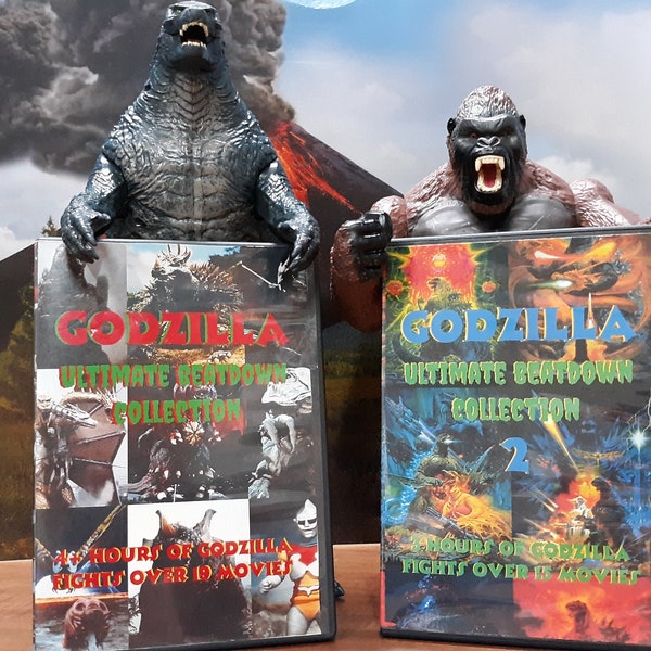 Godzilla Ultimate Beatdown Collection Volume 1 and 2 BluRay Bundle! (Read Item Description)