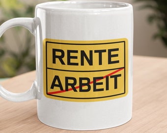 Pensione Tazza, Regali per la pensione, Tazza di caffè Inizio della pensione Pensionato Pensionato Dicendo, Lavoro Pensionamento Regalo di pensionamento