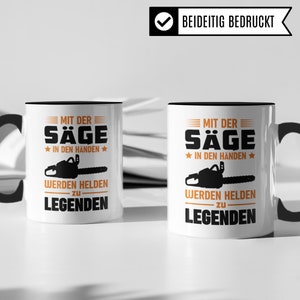 Pagma Druck Holzfäller Tasse – Lustiger Kaffeebecher Mit Kettensäge Spruch Für Waldarbeiter